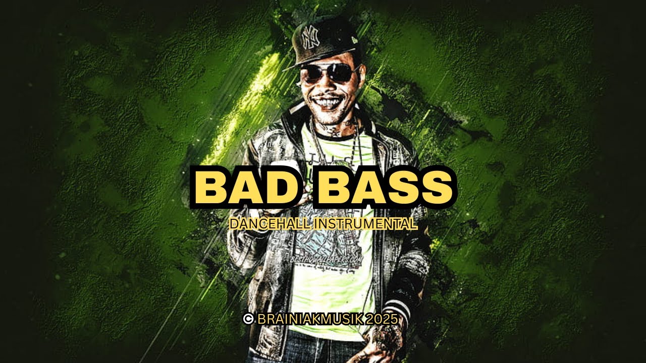 Vybz Kartel X Chronic Law X Masicka || Bad Bass || Dancehall Riddim Instrumental || 2025