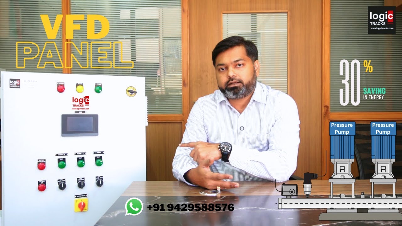 VFD Panel for Pressure Booster Pumps | Working, Wiring & Features Explained