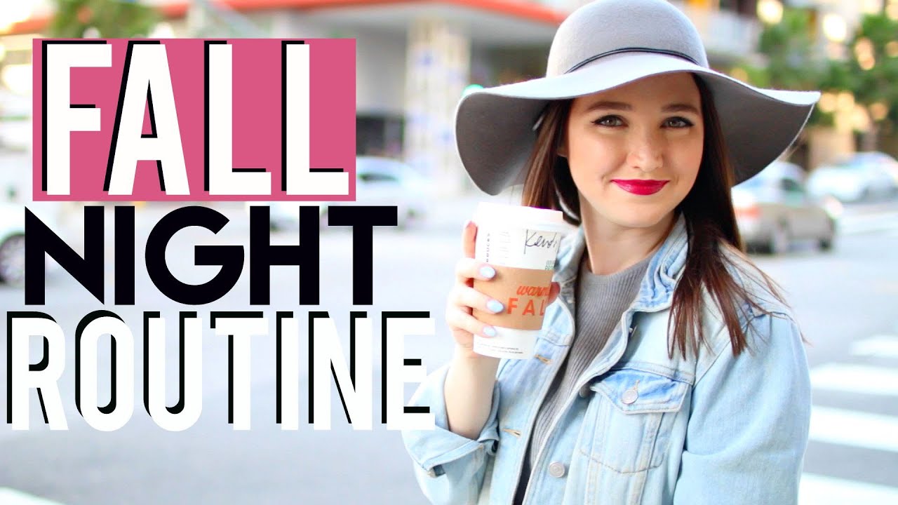 NIGHT ROUTINE: FALL | Kenzie Elizabeth