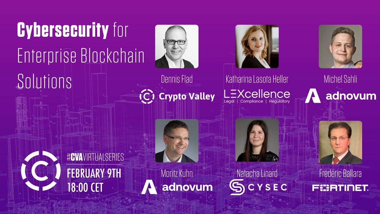 Cybersecurity for Enterprise Blockchain Solutions