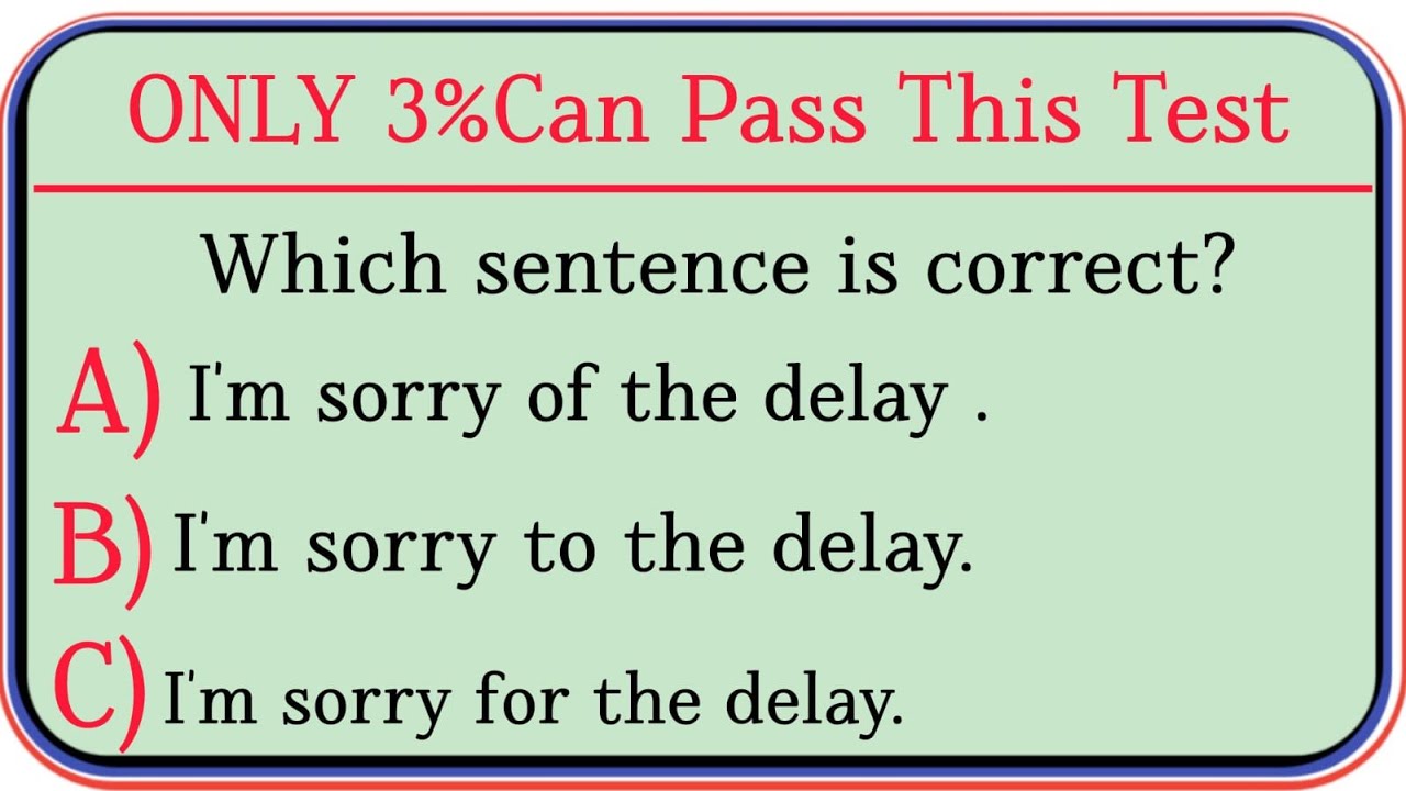 G for Grammar past present future mix ✨ ONLY 3%Can Pass This Test