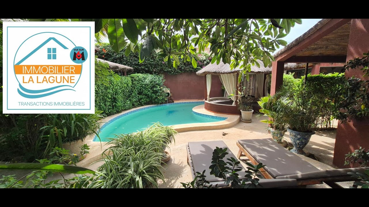 Villa avec piscine à vendre à Ngaparou Sénégal | Entre Saly et Somone | Immobilier La Lagune