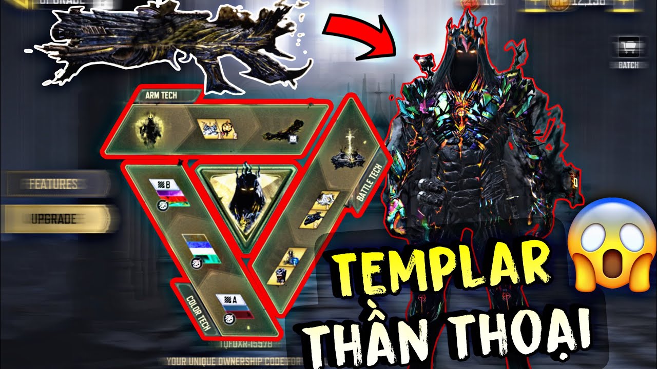 Thần thoại Templar & PP19 Bizon Oath's Defiance đẹp 