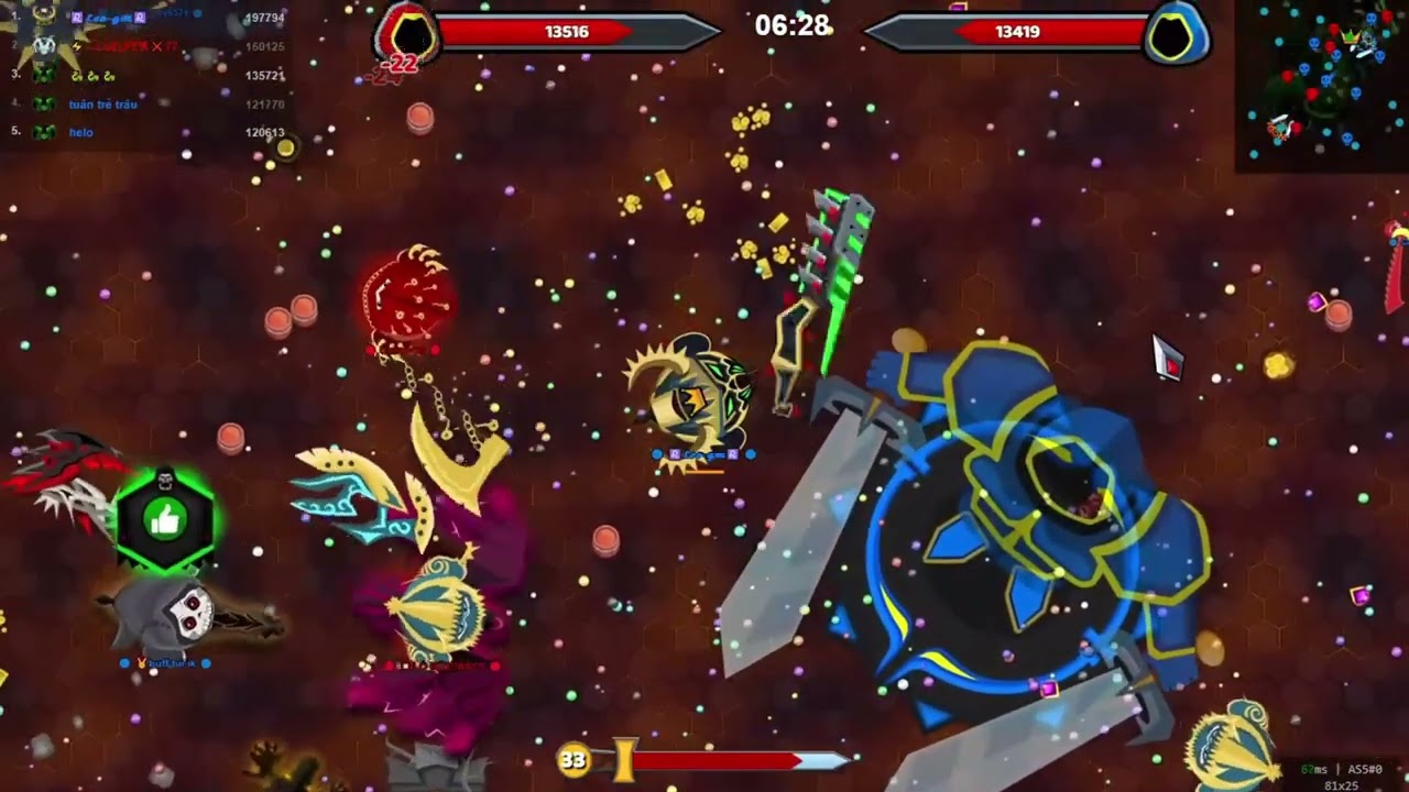 EvoWars io - đây là video đầu tiên của mình.