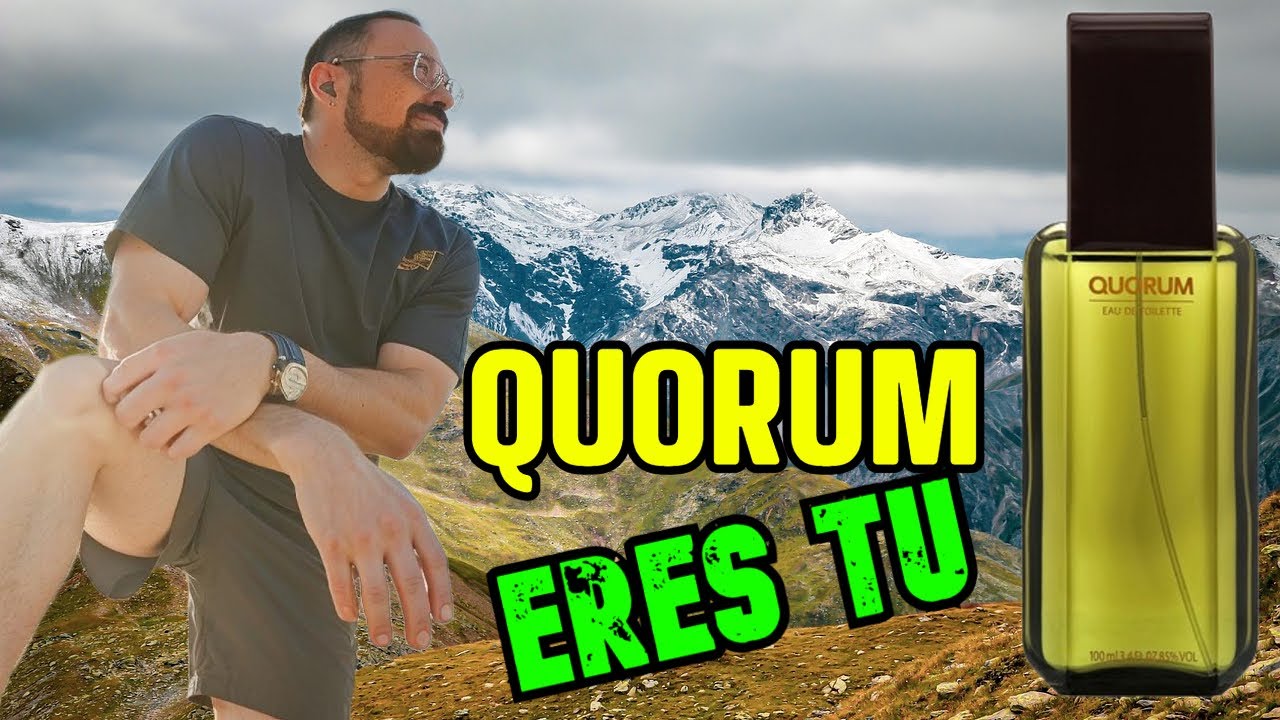 ESTE PERFUME ES SOLO PARA HOMBRES DE VERDAD QUORUM PUIG ABSOLUTAMENTE BRUTAL