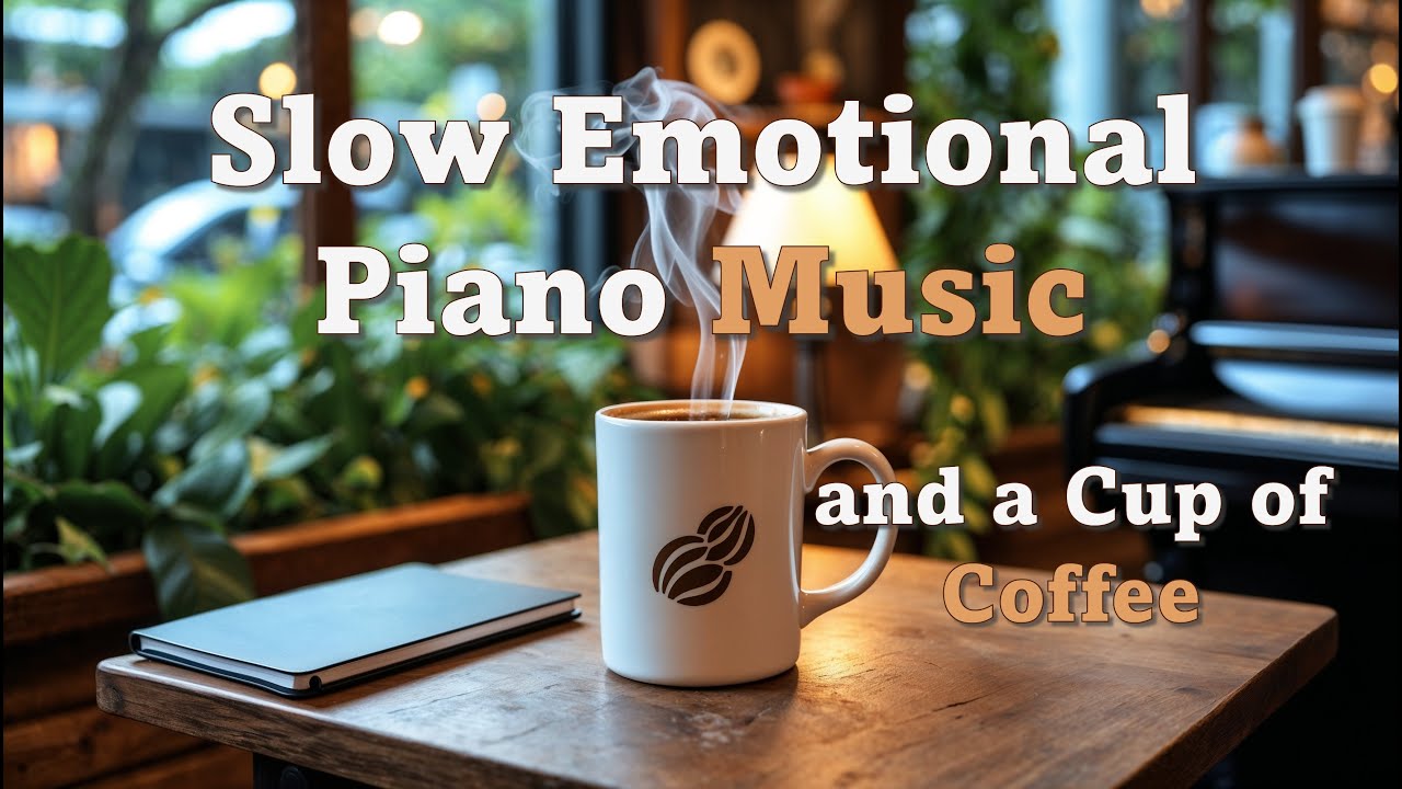 Lost in Thought | Slow Emotional Piano and a Cup of Coffee