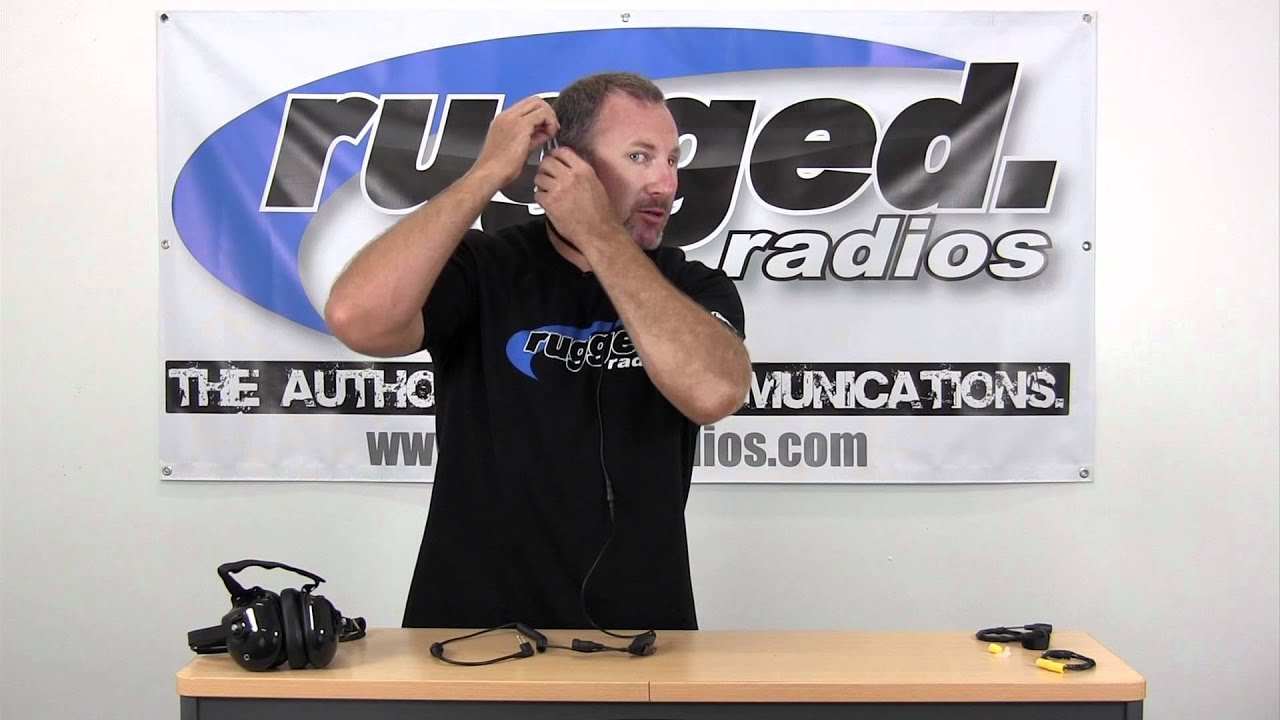 Rugged Radios Throat Microphone