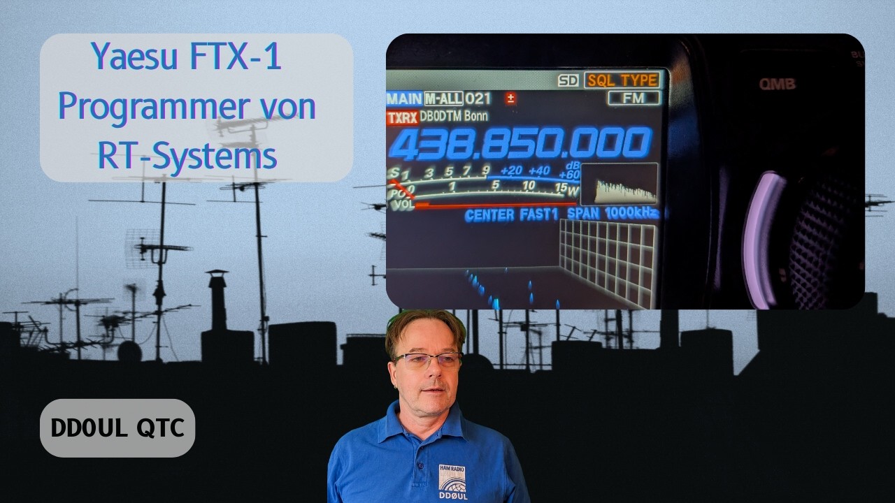 Yaesu FTX1 Programmer von RT-Systems