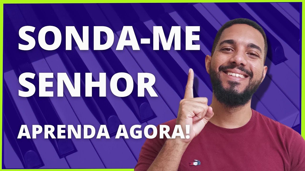 Aula de teclado | Música Sonda-me e Usa-me (Aline Barros)