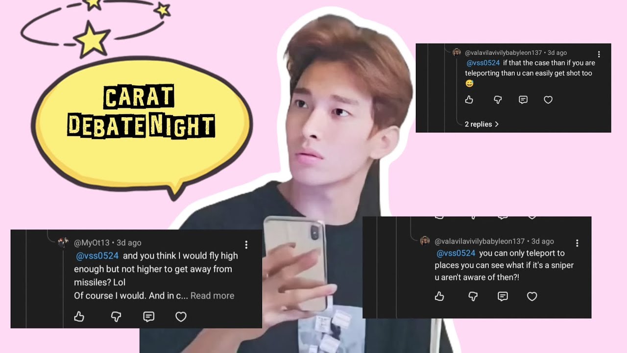 I Played Debate Night with Carats… and It Was Chaotic 😭 #seventeen #svt 
