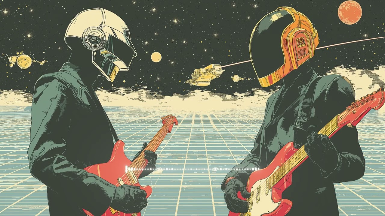 Daft Punk Funk Faceoff🪩🤖 | Chill Disco, Electro Funk, Retro Groove Playlist