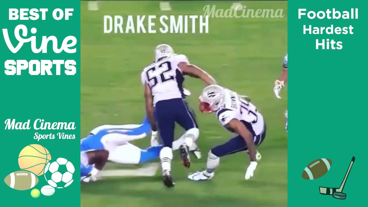 Best Football HARDEST Hits Sports Vines Compilation 2015 Football Hardest Hits Vines