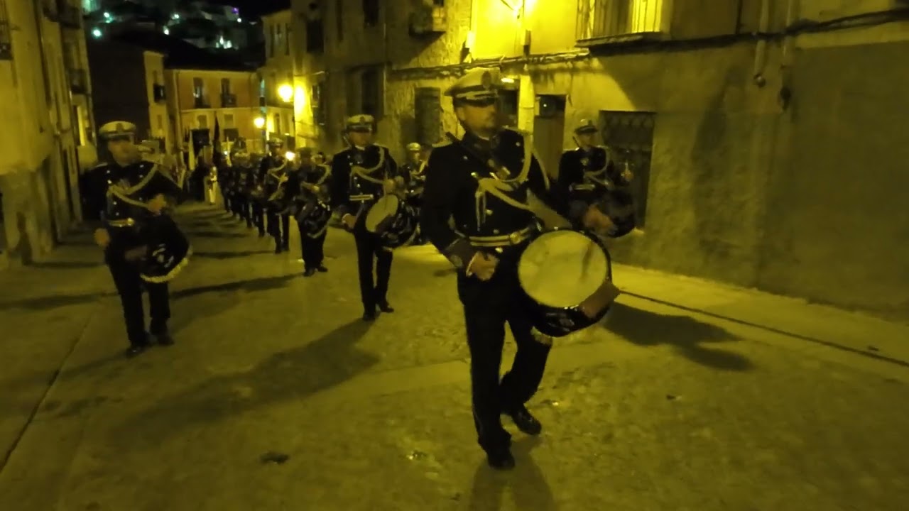 BANDA DE TROMPETAS Y TAMBORES DE LA JdC DE LA SEMANA SANTA DE CUENCA. SANTO ENTIERRO 2024. 5