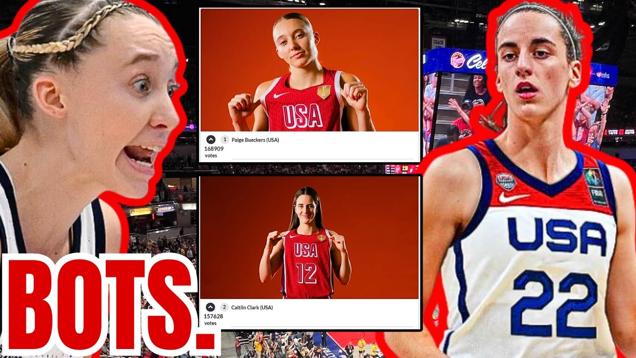 Caitlin Clark Fans CALL BULLSH*T! FIBA MVP Voting HIJACKED by Paige Bueckers FAKE BOTS Allegedly!