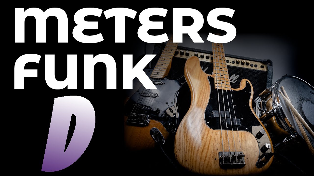 [FREE] Complete Backing Track - Funk Groove in The Meters style - D