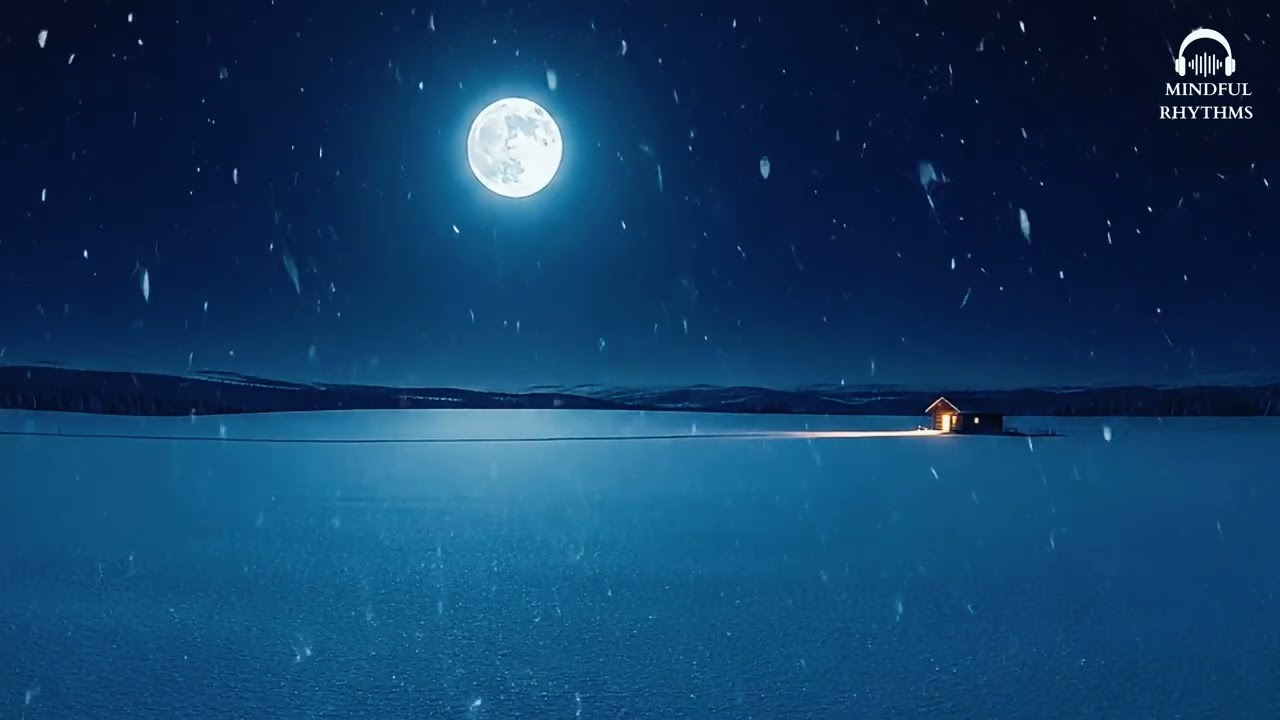 Quiet Winter Escape ❄️ Calm Snowfall Ambience (No Talking, No Distractions)