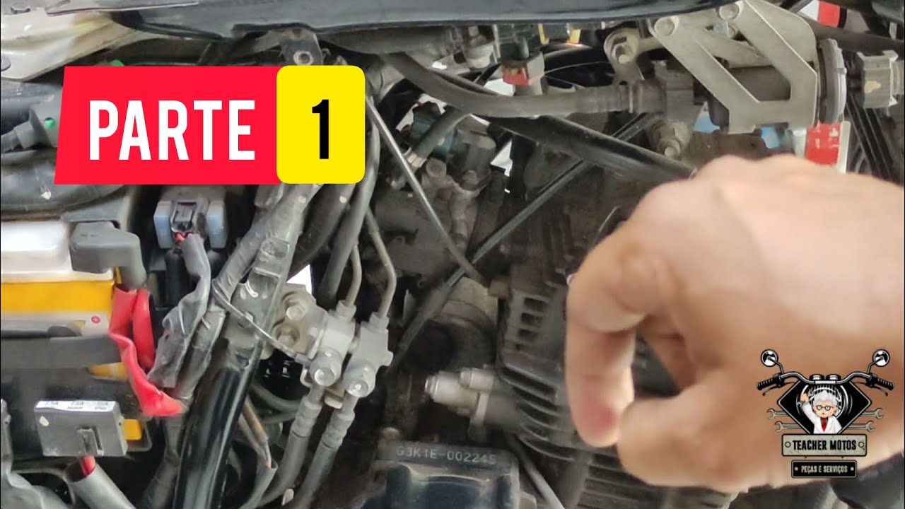 Fazer 250 não pega na partida e apresenta código 12 no painel (Parte 1)