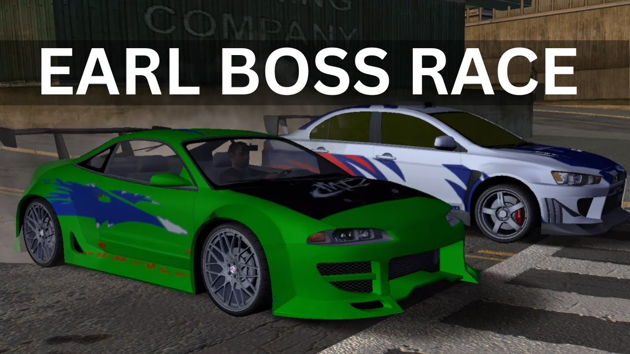 EARL BOSS RACE in NFS MW MODERN EDITION