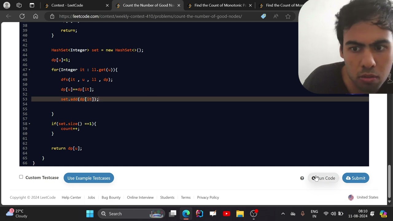 Leetcode Weekly Contest 410 | 1088 Rank | Bad Performance