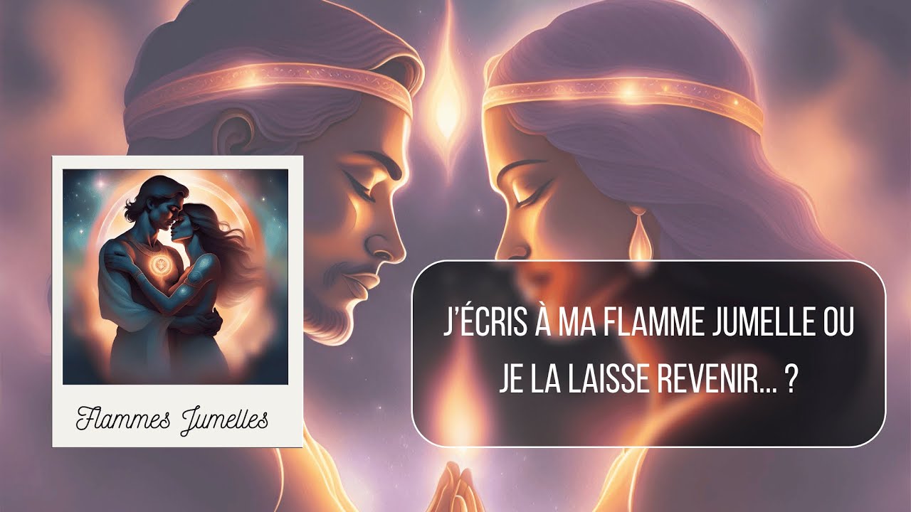 J'écris à ma flamme jumelle ou je la laisse revenir ?