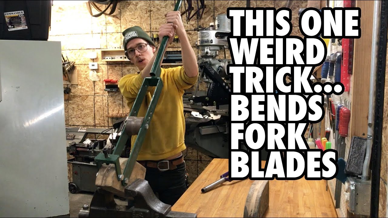 DIY Fork Blade Bender | Bicycle Framebuilding
