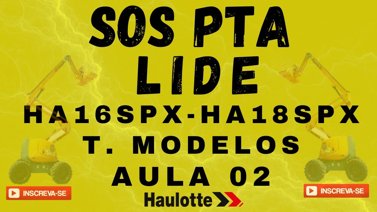 Leitura do Diagrama Elétrico da HA16SPX-18SPX. Aula 02 HAULOTTE