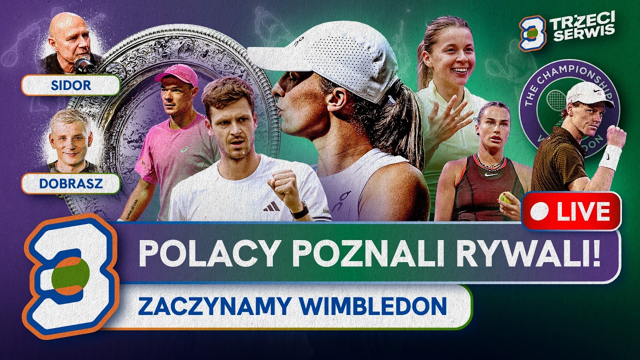 HALO? WIMBLEDON! PUŁAPKI PRZED ŚWIĄTEK, CHWALIŃSKA VS MUCHOWA? MAJCHRZAK CZARNYM KONIEM? ZAPOWIEDŹ