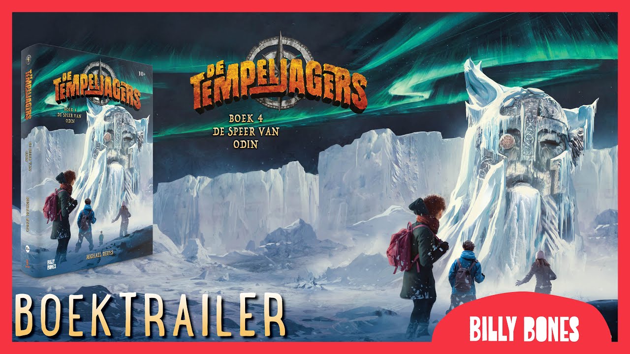 ⭐ BOEKTRAILER: DE TEMPELJAGERS #4 - DE SPEER VAN ODIN