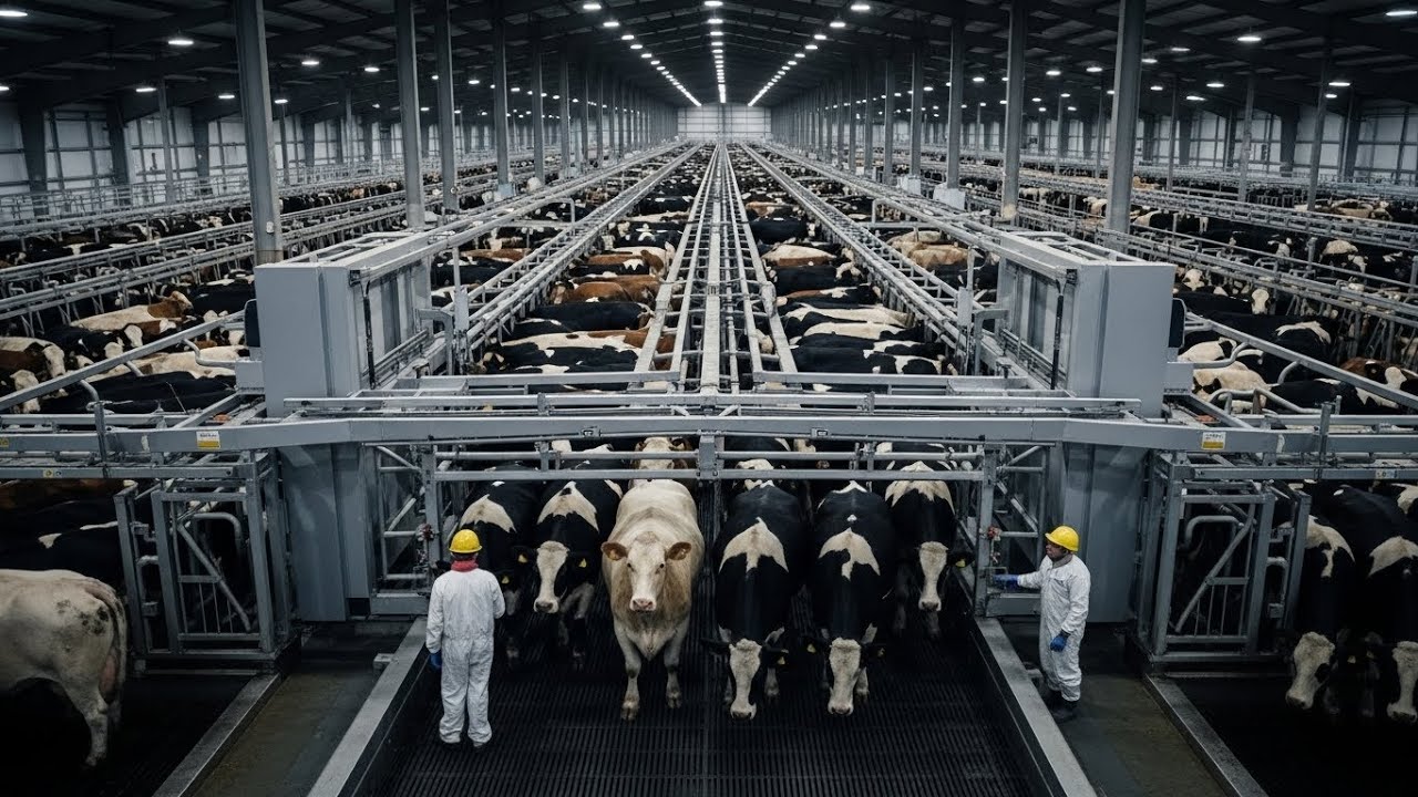 Inside The Biggest Cattle Farm In America - How The Largest Cattle Farm In The USA Works