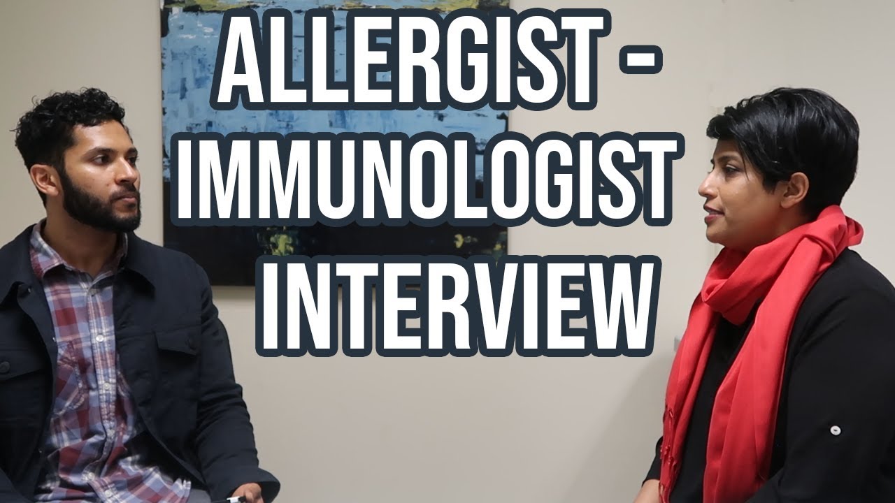 Allergy Immunology Doctor Interview | Day In The Life, Allergist Immunologist Residency, How To, Etc