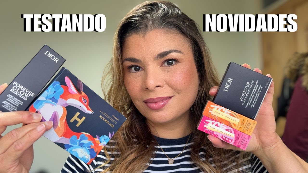 MAKES COMPRADAS E AINDA NÃO TESTADAS | Hourglass, Dior, Fenty Beauty