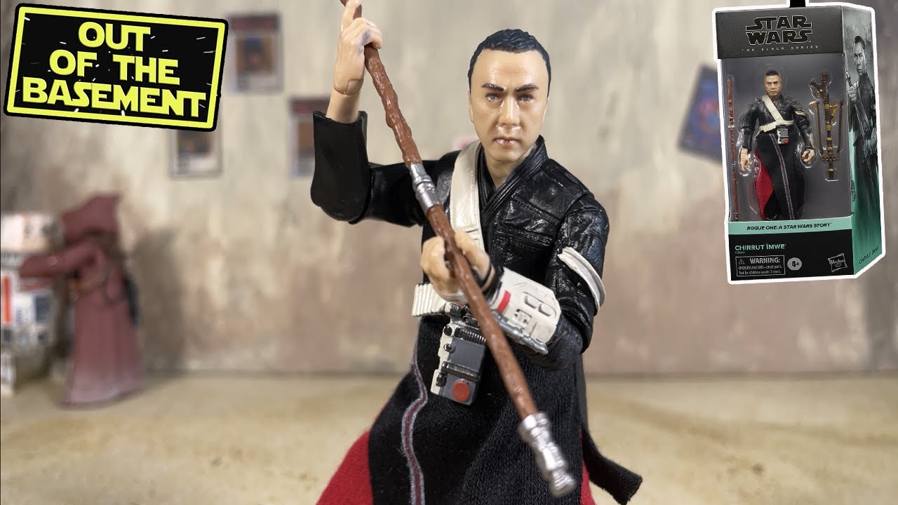 Star Wars Black Series CHIRUTT &Icirc;MWE (Rogue One 2021 Rerelease) Action Figure Review