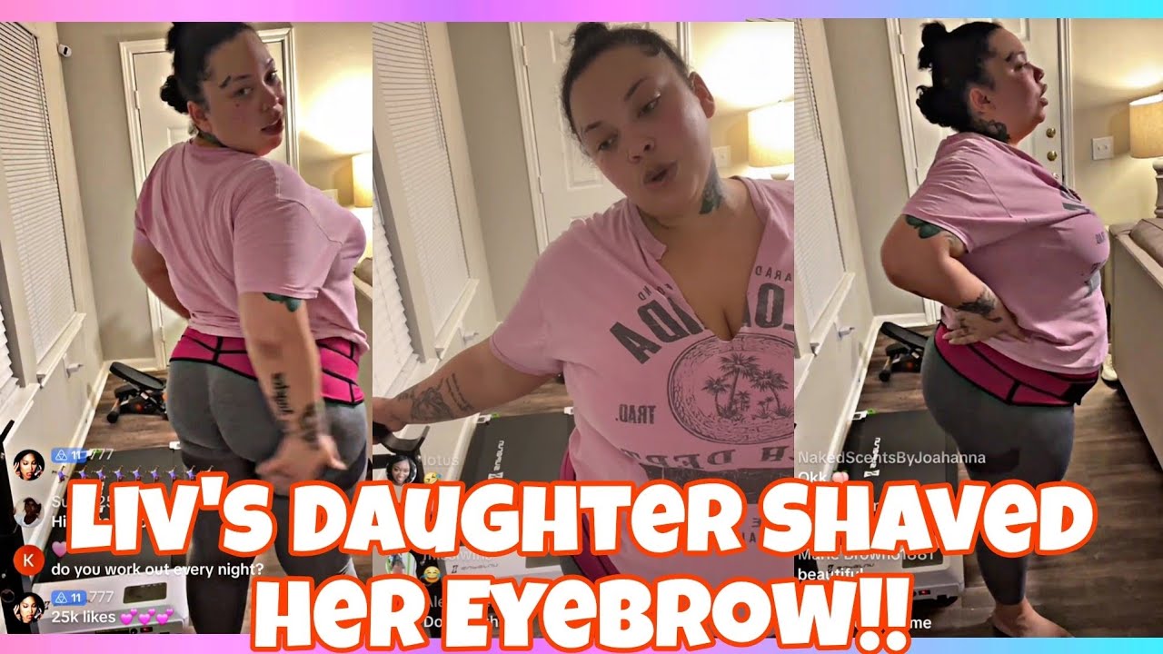 Liv's Life Daughter Shaved Her Eyebrow‼️Why is she Not Watching Them⁉️
