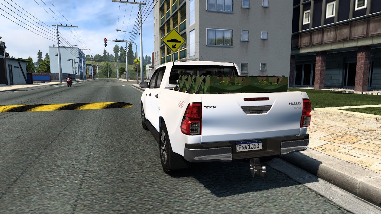 Entrega de HILUX - EURO TRUCK SIMULATOR 2 #agro #hilux #eurotrucksimulator2