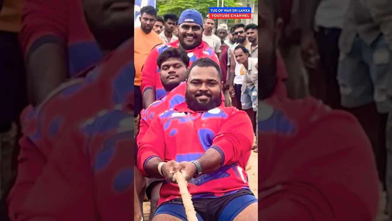 Ultimate Tug of War GIANTS Clash! 😱💪 Ganemulla vs Veyangoda | 🔥 #shorts #tugofwar #viralvideo
