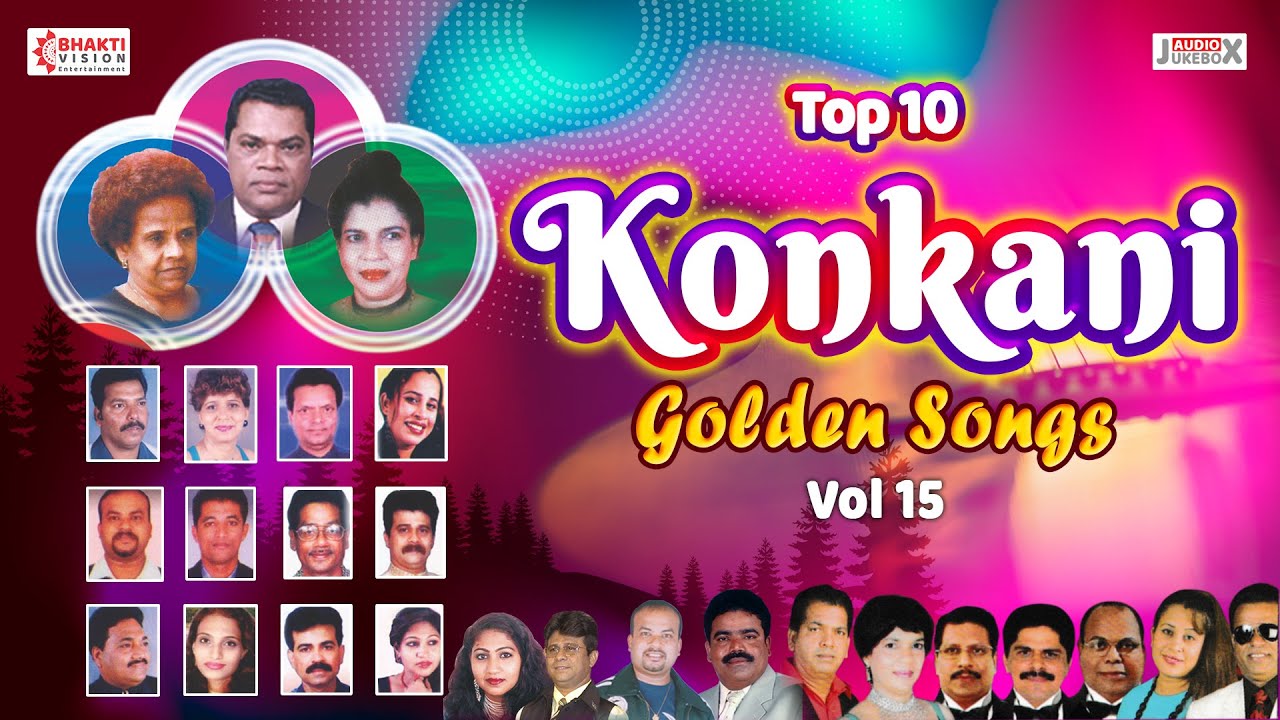 Top 10 Konkani Golden Songs || Volume 15 || Non Stop Superhit Konkani Songs
