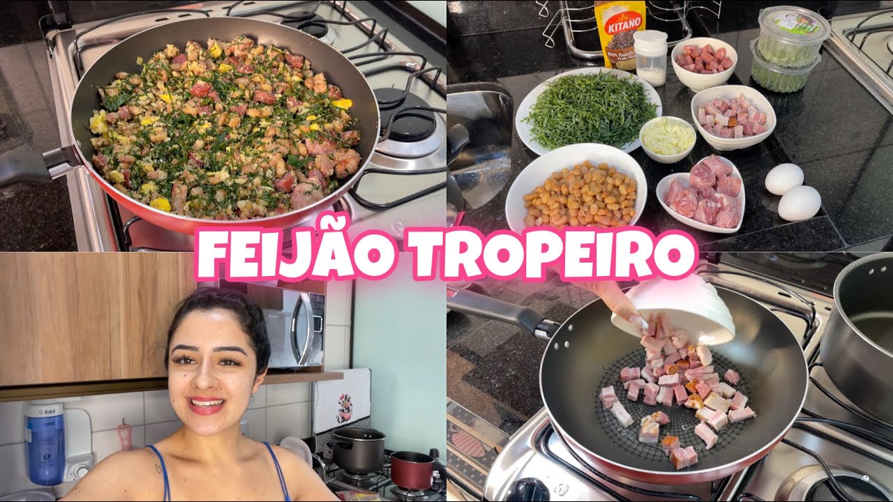 NATI NA COZINHA: FEIJÃO TROPEIRO / SUPER FÁCIL