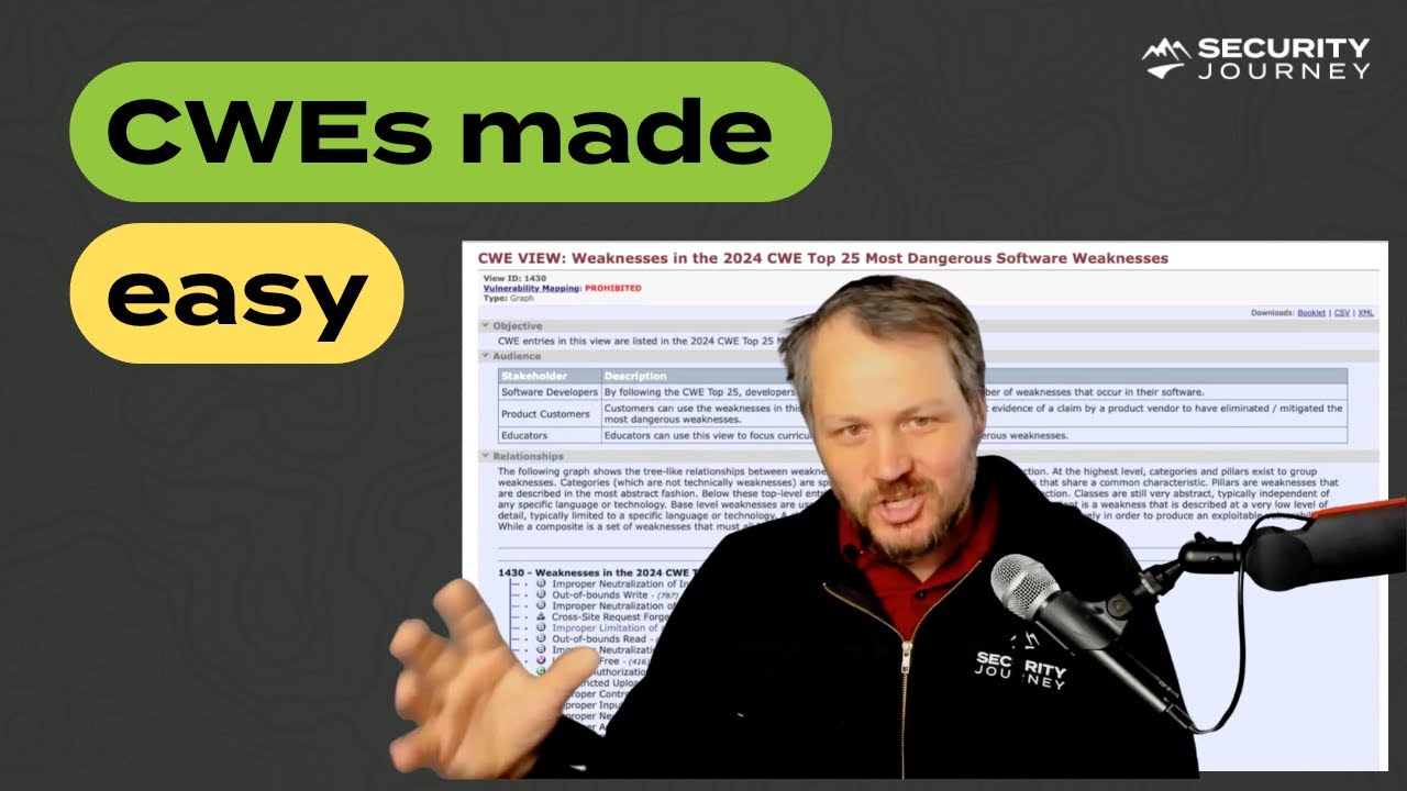 Understanding CWEs: Practical Tips for Building Secure Software