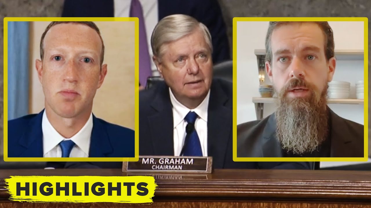 Lindsey Graham asks: Should the government CONTROL your Facebook and Twitter? (Zuck & Dorsey)