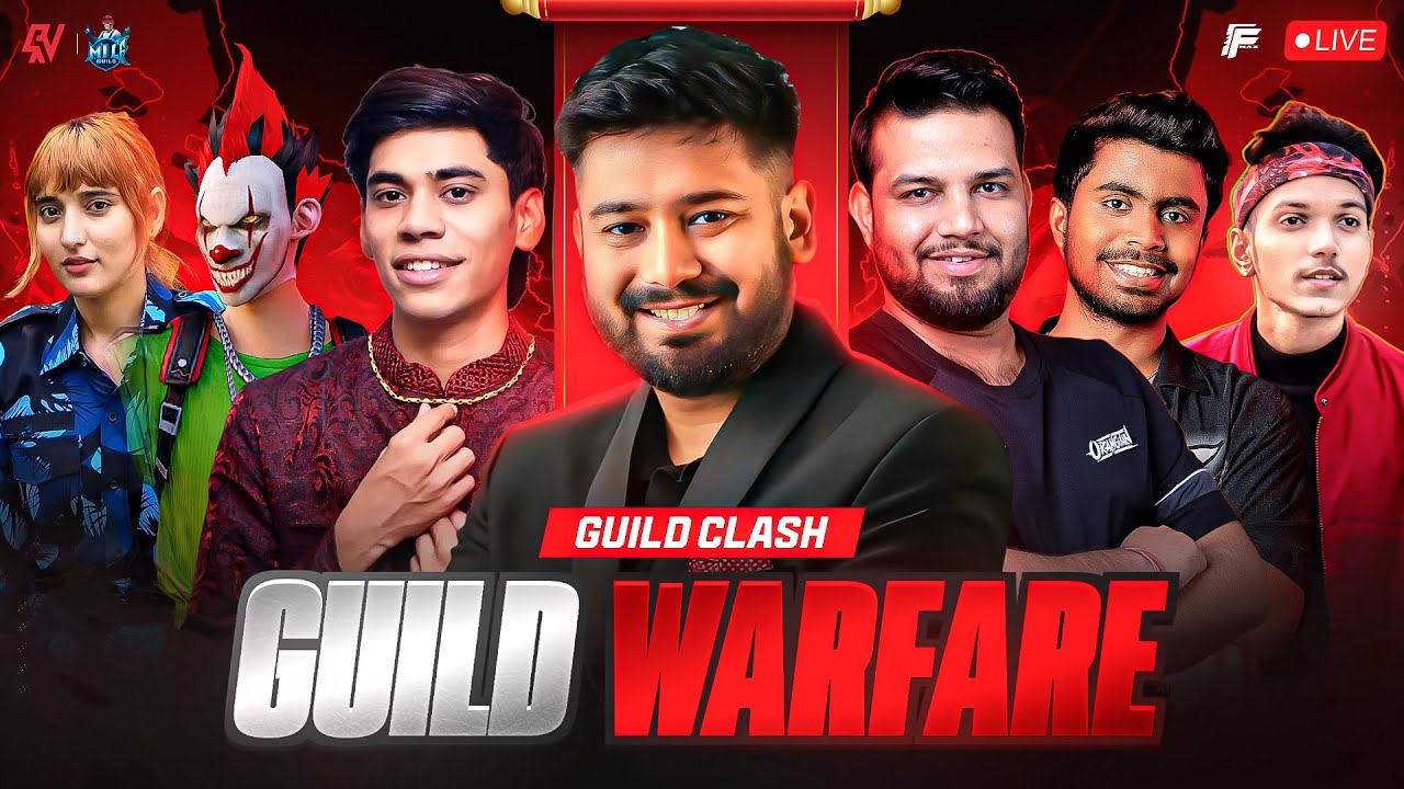 Guild Warfares | Guild Clash | New Channel #freefire #gyangaming #freefire #freefirelive
