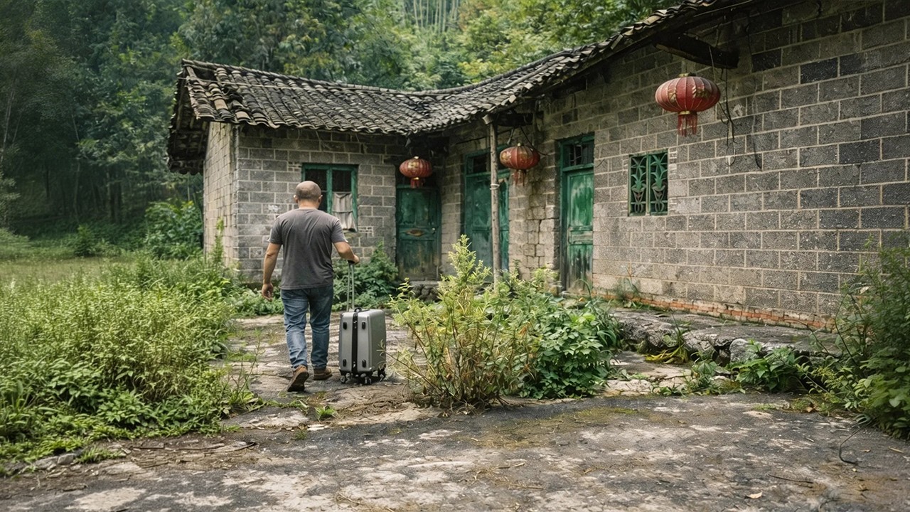 It was a shame to see such a large house abandoned in the mountains, so I bought it and renovated it