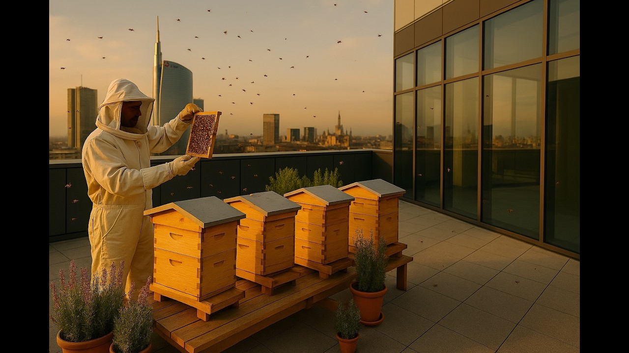 🐝🏙️ API SUI TETTI: La Rivoluzione dell'Apicoltura Urbana in Italia