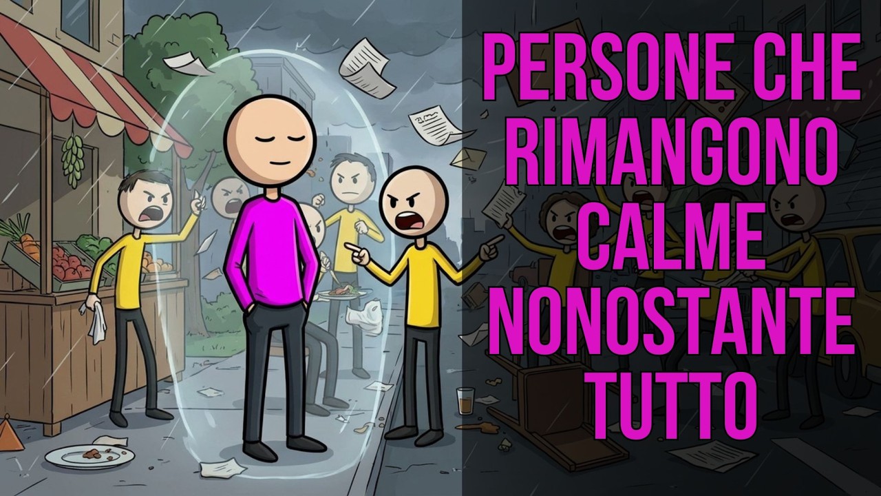 La Psicologia delle Persone che Restano Calme Qualunque Cosa Accada