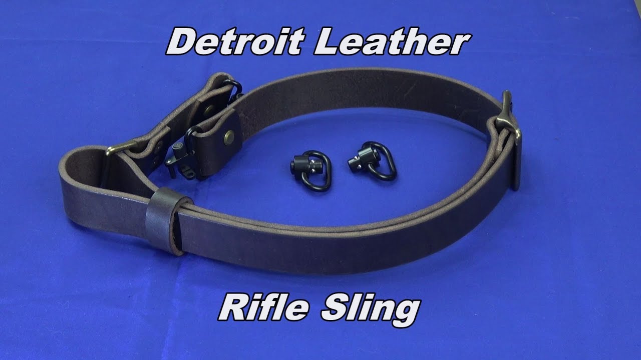Detroit Leather Rifle Sling