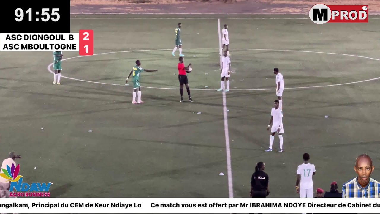 DIRECT: NAVETANE 2023 ZONE 7A SANGALKAM DEMI-FINALE : ASC DIONGOUL BANDOUL VS ASC MBOULTOGNE