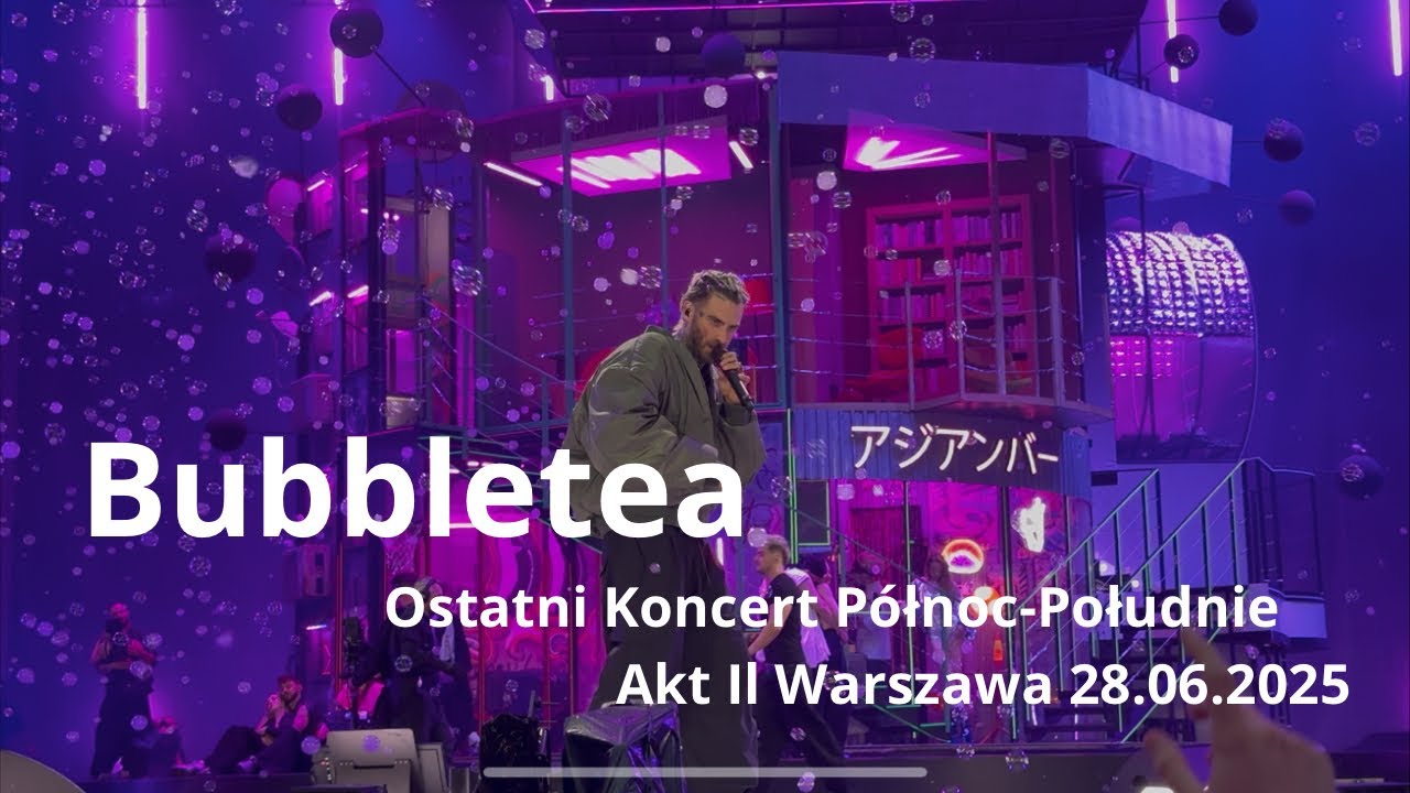 Quebonafide - Bubbletea (+przemówienie) Warszawa 28.06.2025 @ Ostatni Koncert Północ-Południe