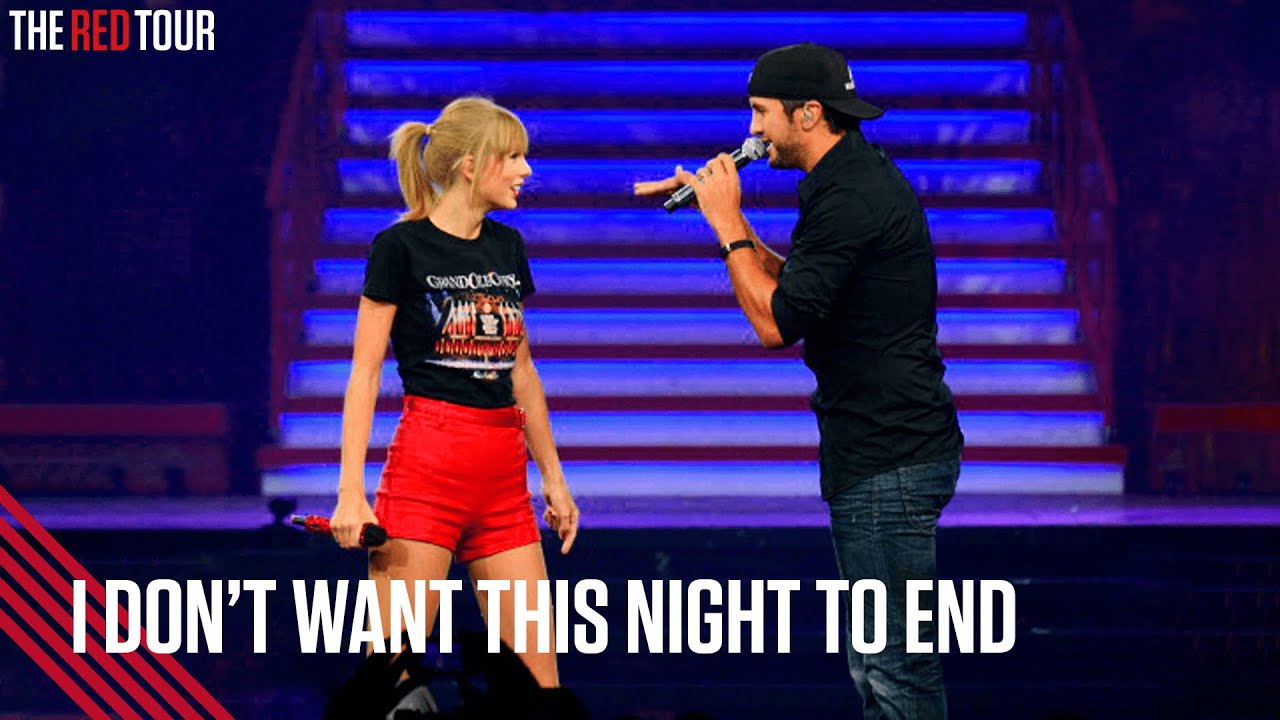 Taylor Swift & Luke Bryan - I Don't Want This Night To End (Live on the Red Tour)