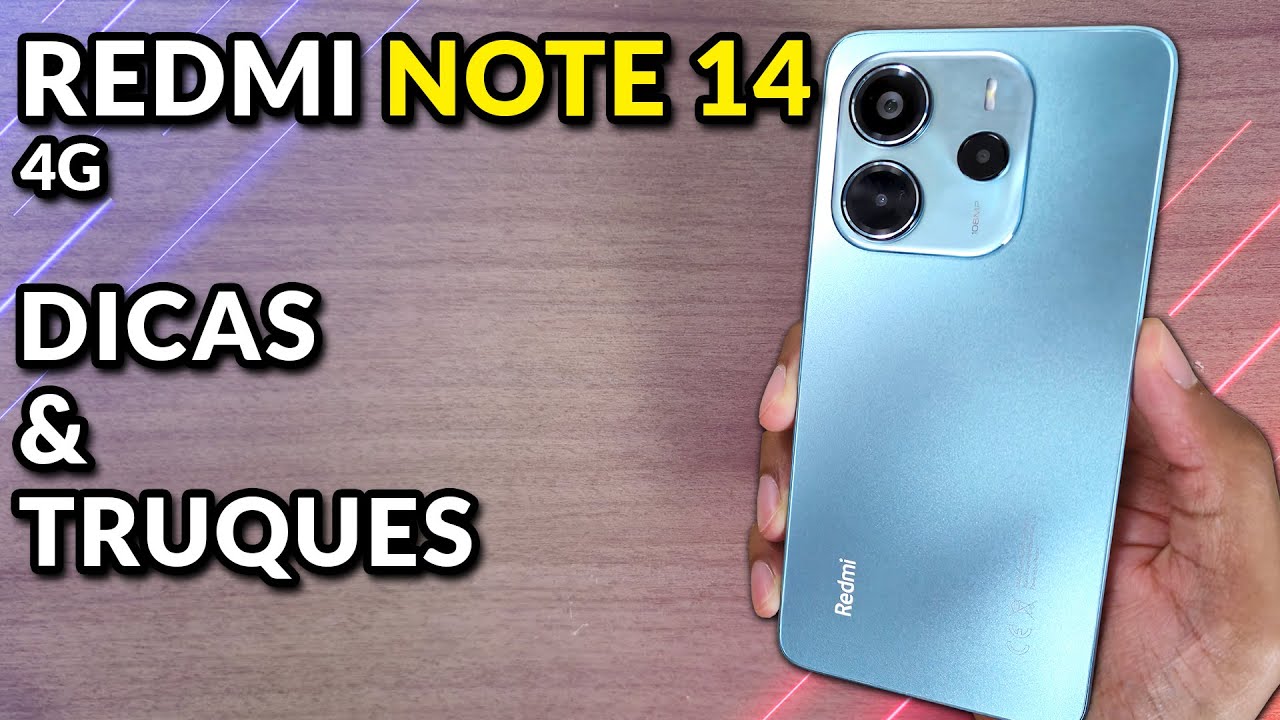 TOP DICAS E TRUQUES REDMI NOTE 14 4G (HYPEROS 2 E ANDROID 15)