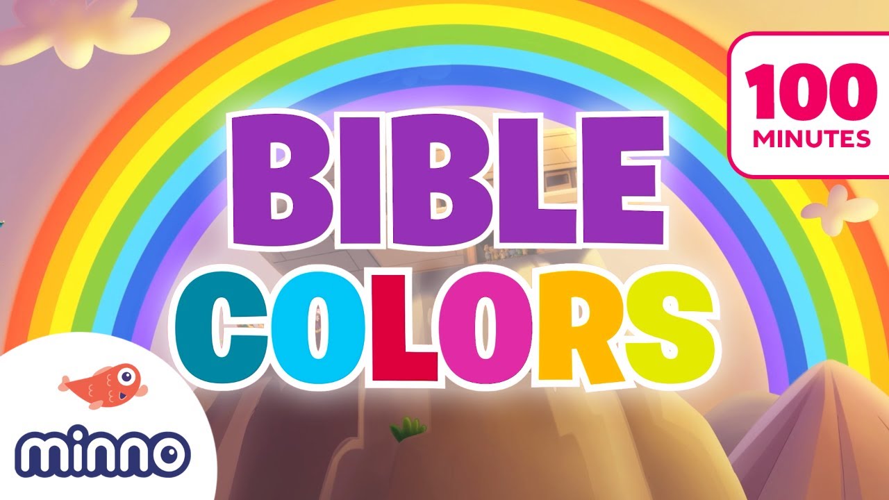 Learn COLORS with the Bible PLUS 90 Minutes of Bible Stories for Kids | Christian Toddler Learning