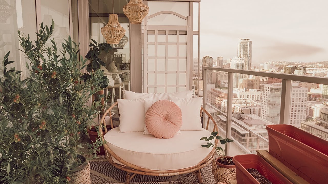 My NEW Cozy Balcony Garden Makeover | Designing My Hooga Home - Part 1